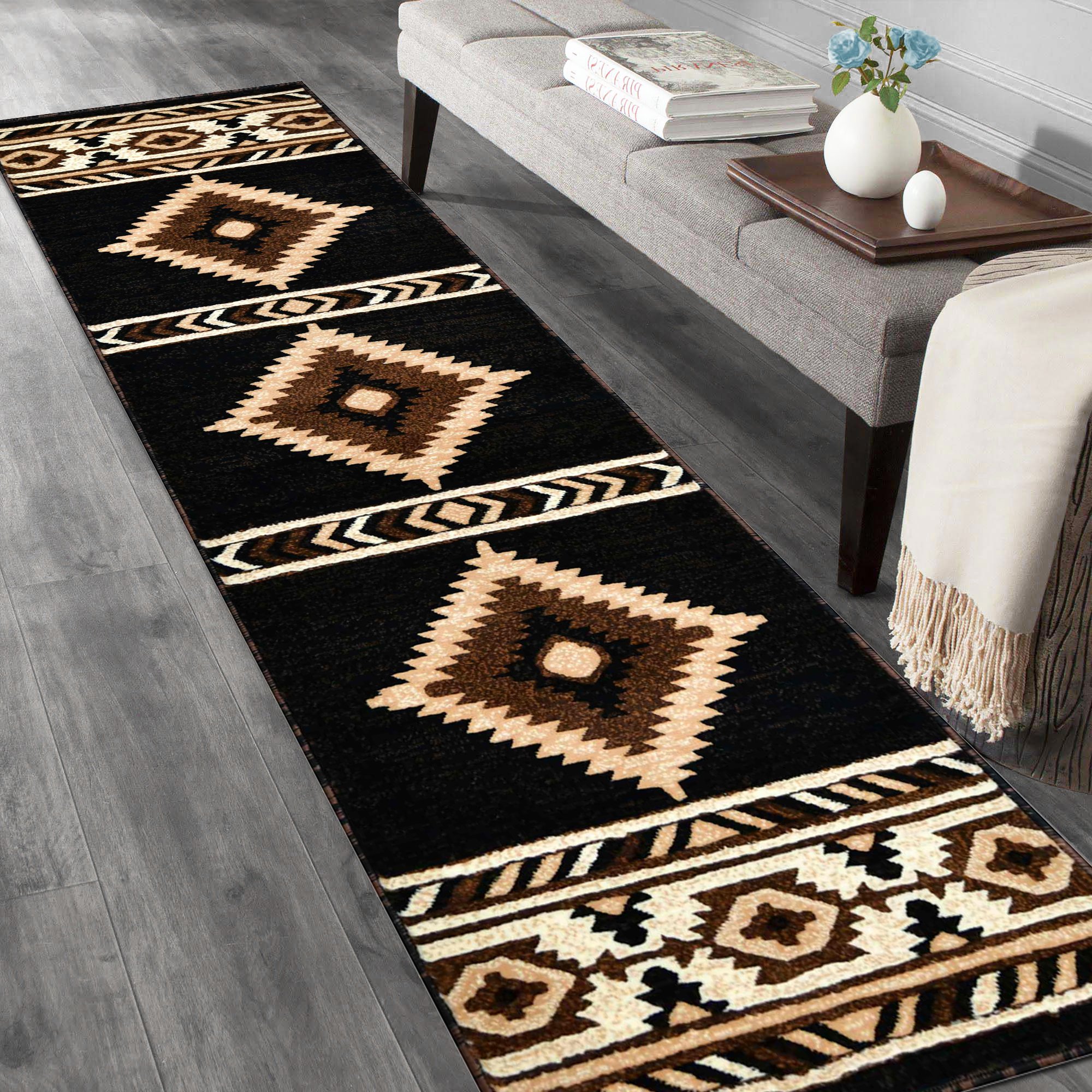 HR Southwestern Rugs for Cabin Tribal Medallion Carpet for Livingroom - Picture 12 of 95