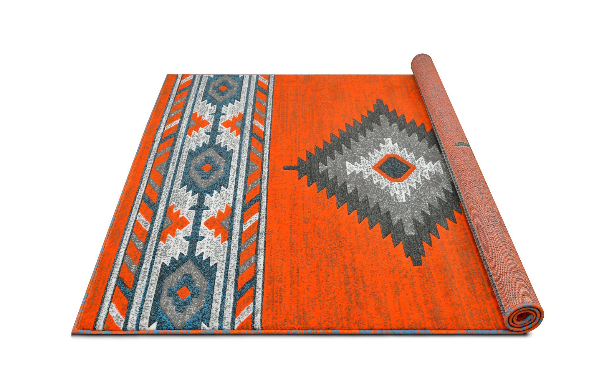 HR Southwestern Rugs for Cabin Tribal Medallion Carpet for Livingroom - Picture 75 of 95
