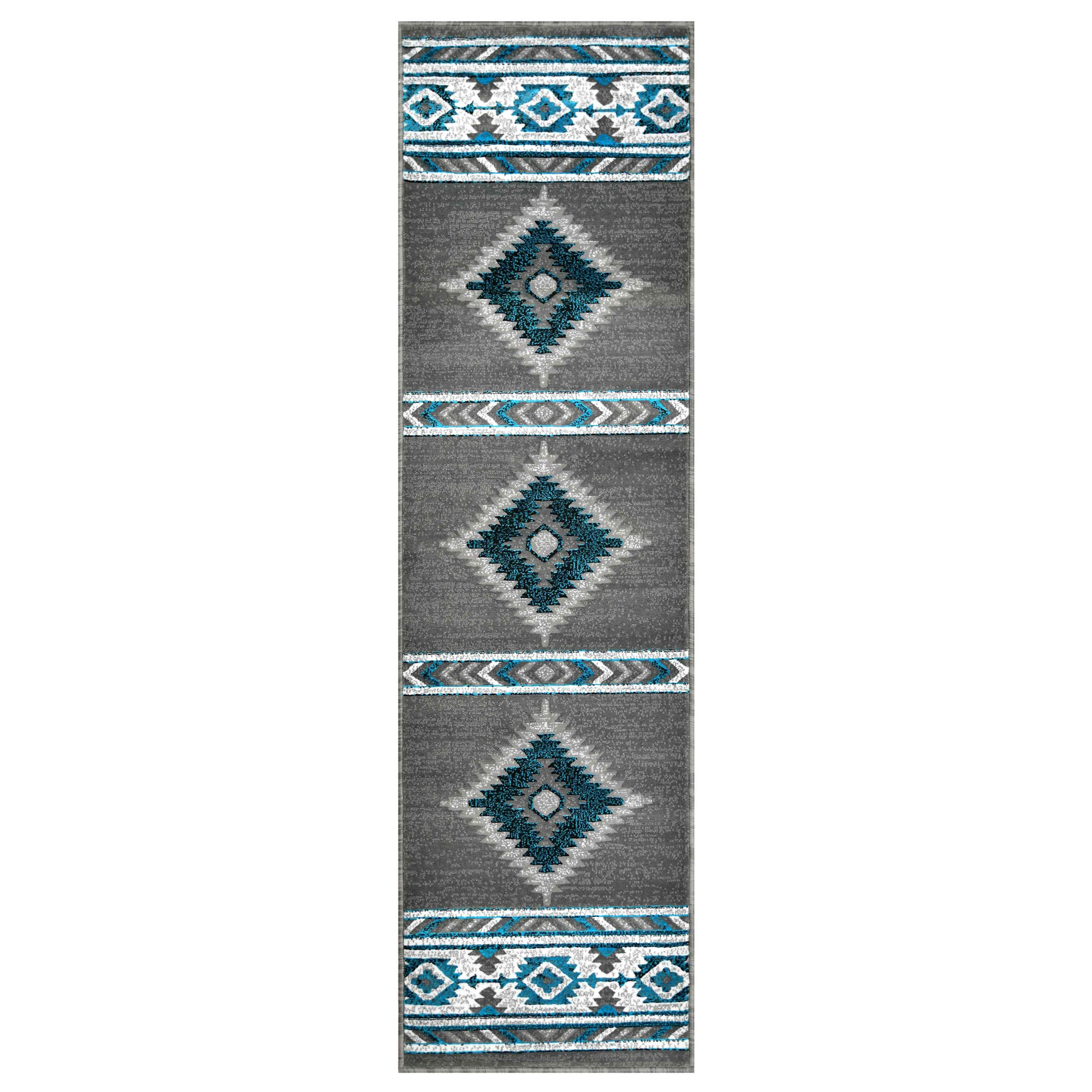 HR Southwestern Rugs for Cabin Tribal Medallion Carpet for Livingroom - Picture 29 of 95