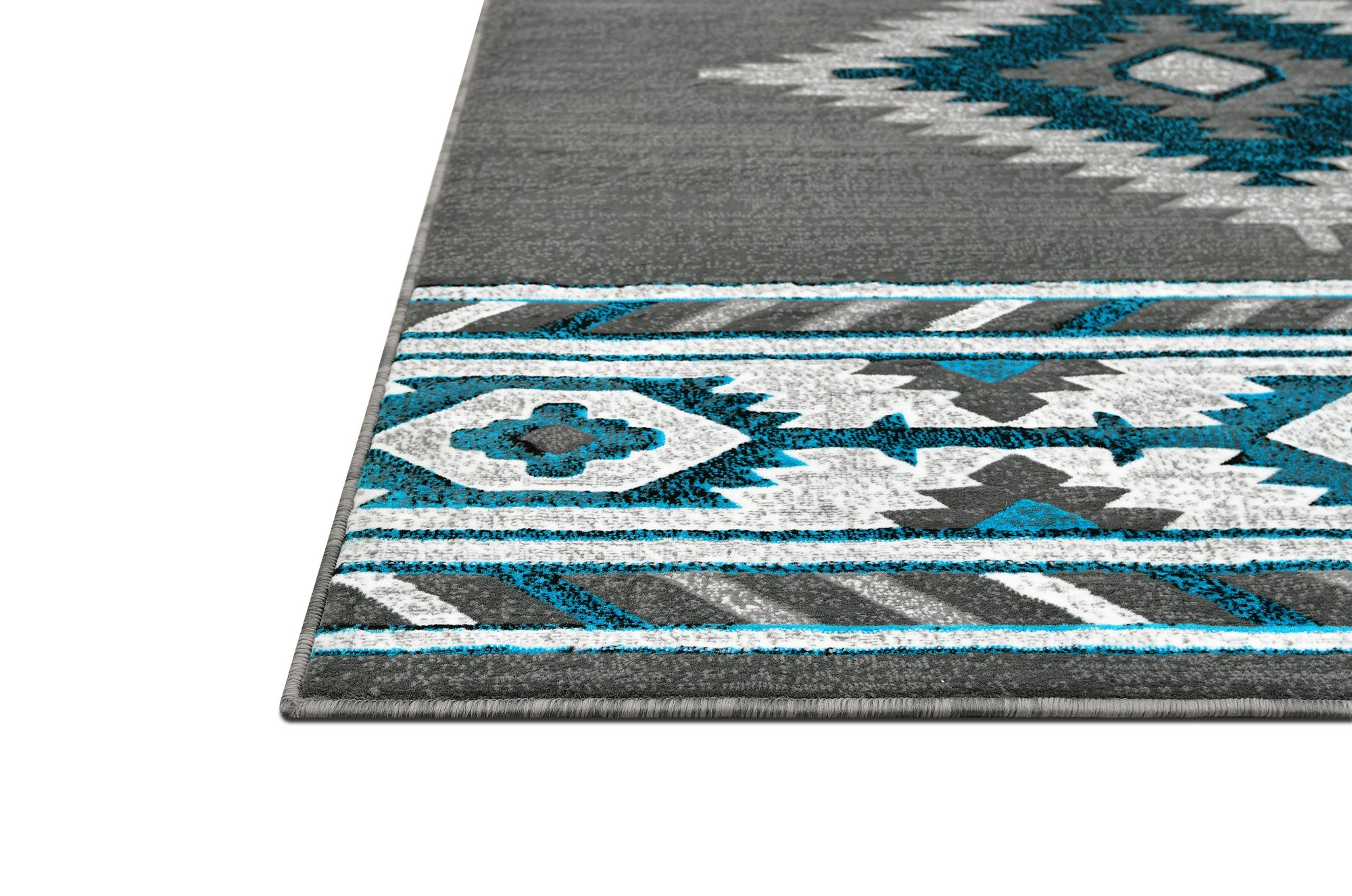 HR Southwestern Rugs for Cabin Tribal Medallion Carpet for Livingroom - Picture 31 of 95