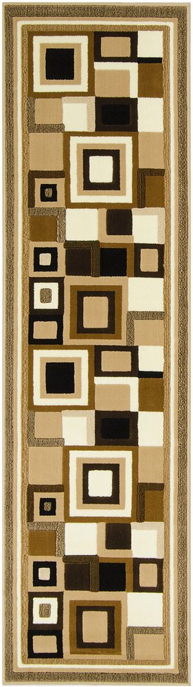 HR-Modern Contemporary Living Room Rugs-Abstract Carpet with Geometric Pattern