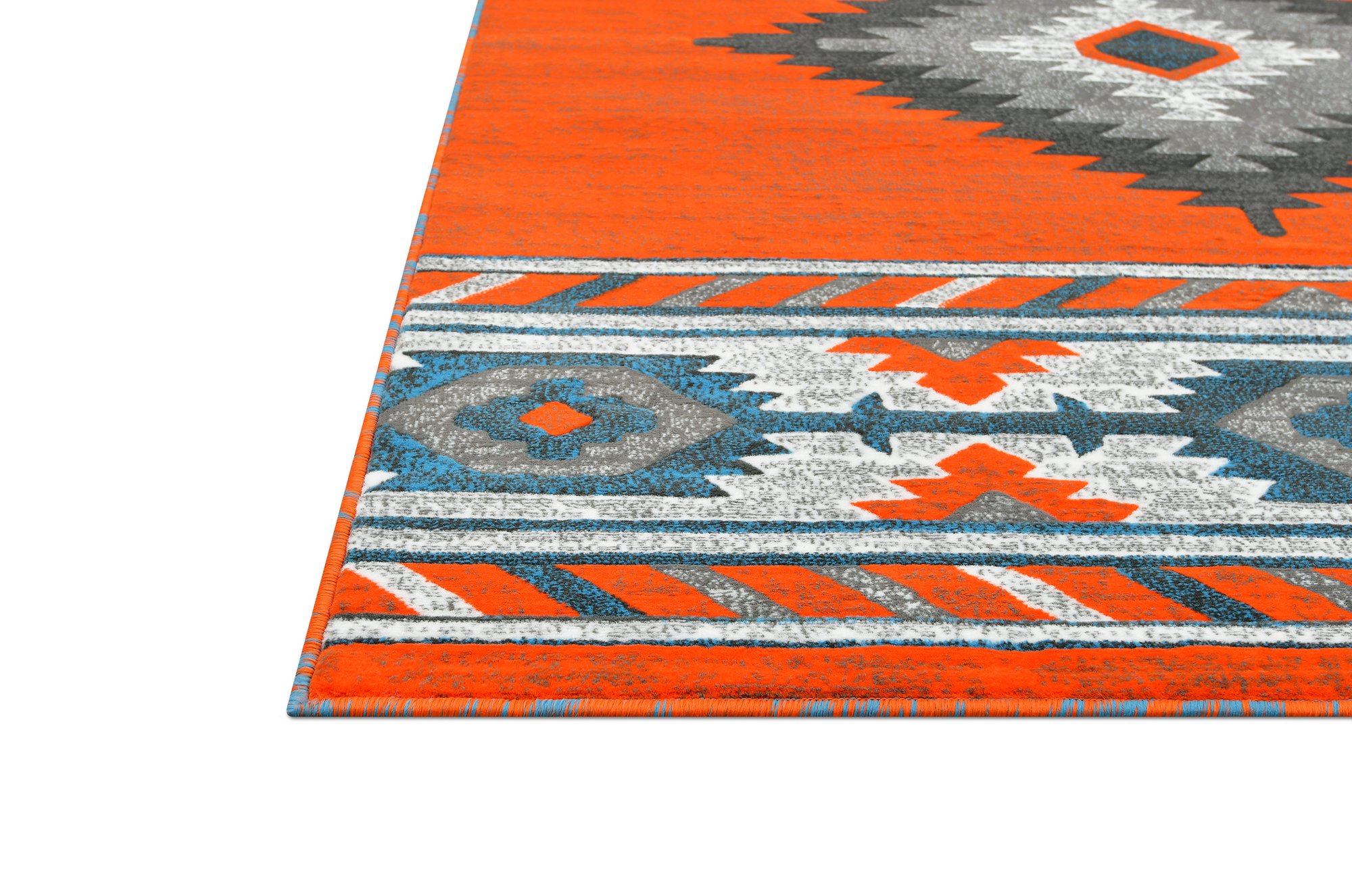 HR Southwestern Rugs for Cabin Tribal Medallion Carpet for Livingroom - Picture 74 of 95