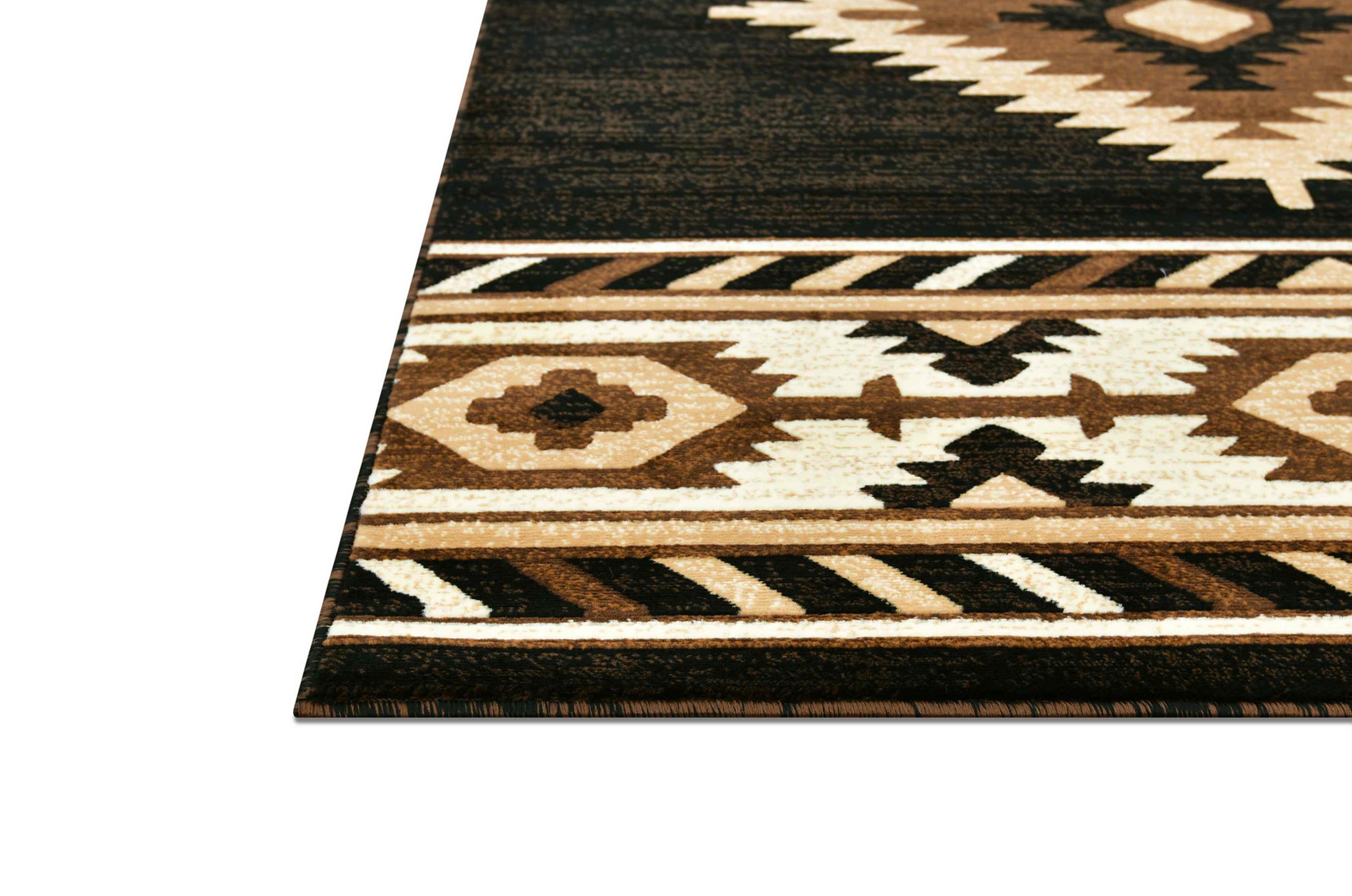 HR Southwestern Rugs for Cabin Tribal Medallion Carpet for Livingroom - Picture 15 of 95