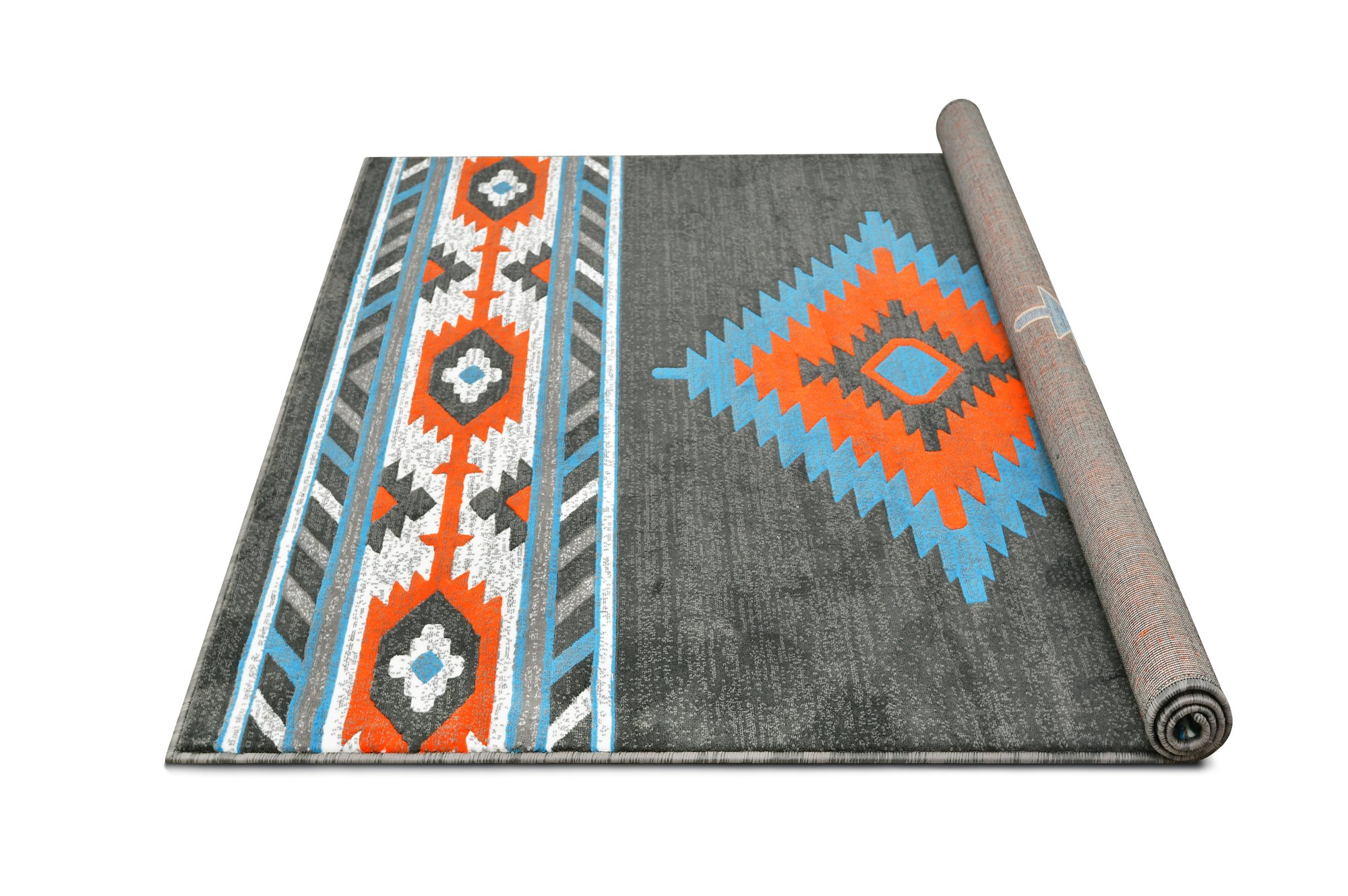 HR Southwestern Rugs for Cabin Tribal Medallion Carpet for Livingroom - Picture 46 of 95
