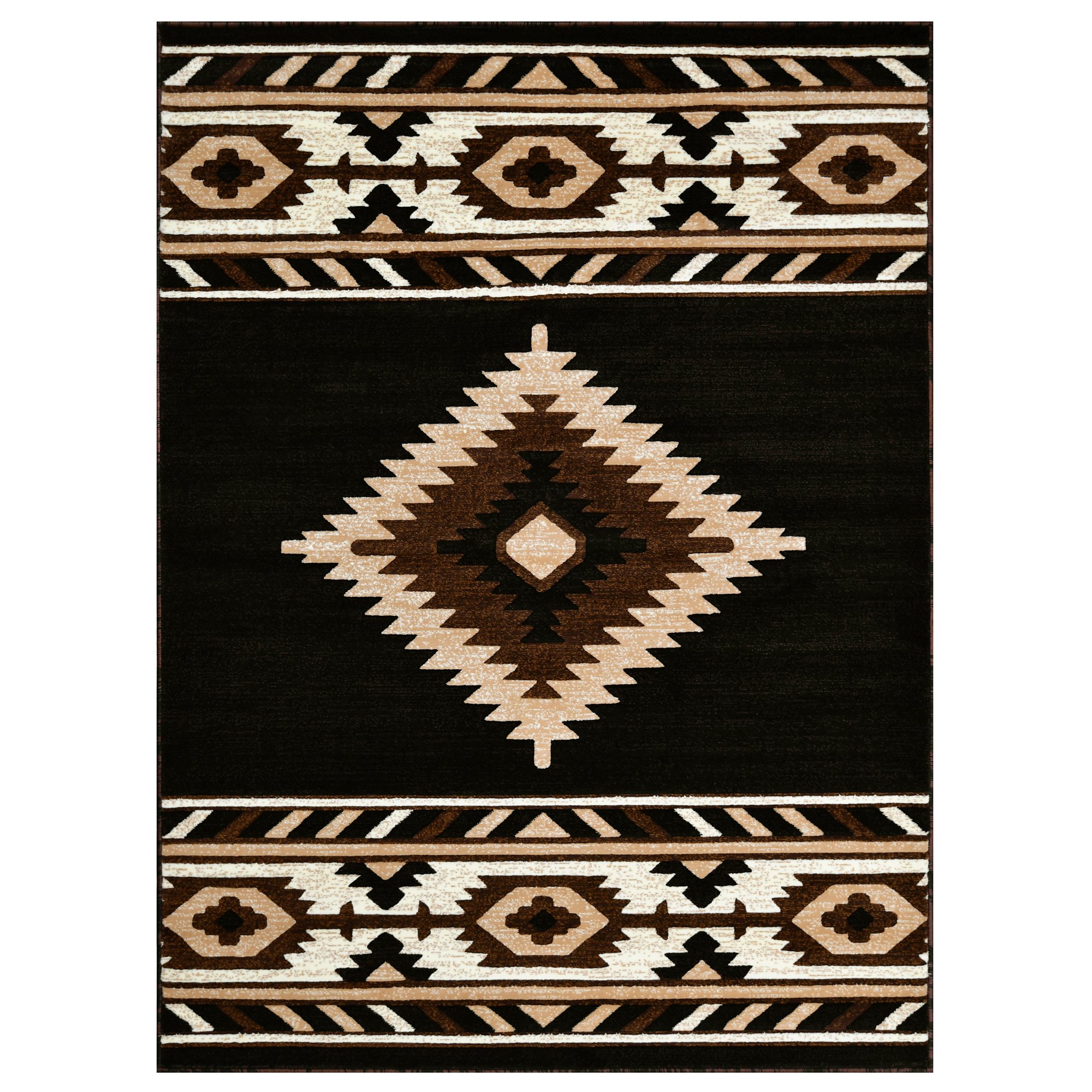 HR Southwestern Rugs for Cabin Tribal Medallion Carpet for Livingroom - Picture 11 of 95