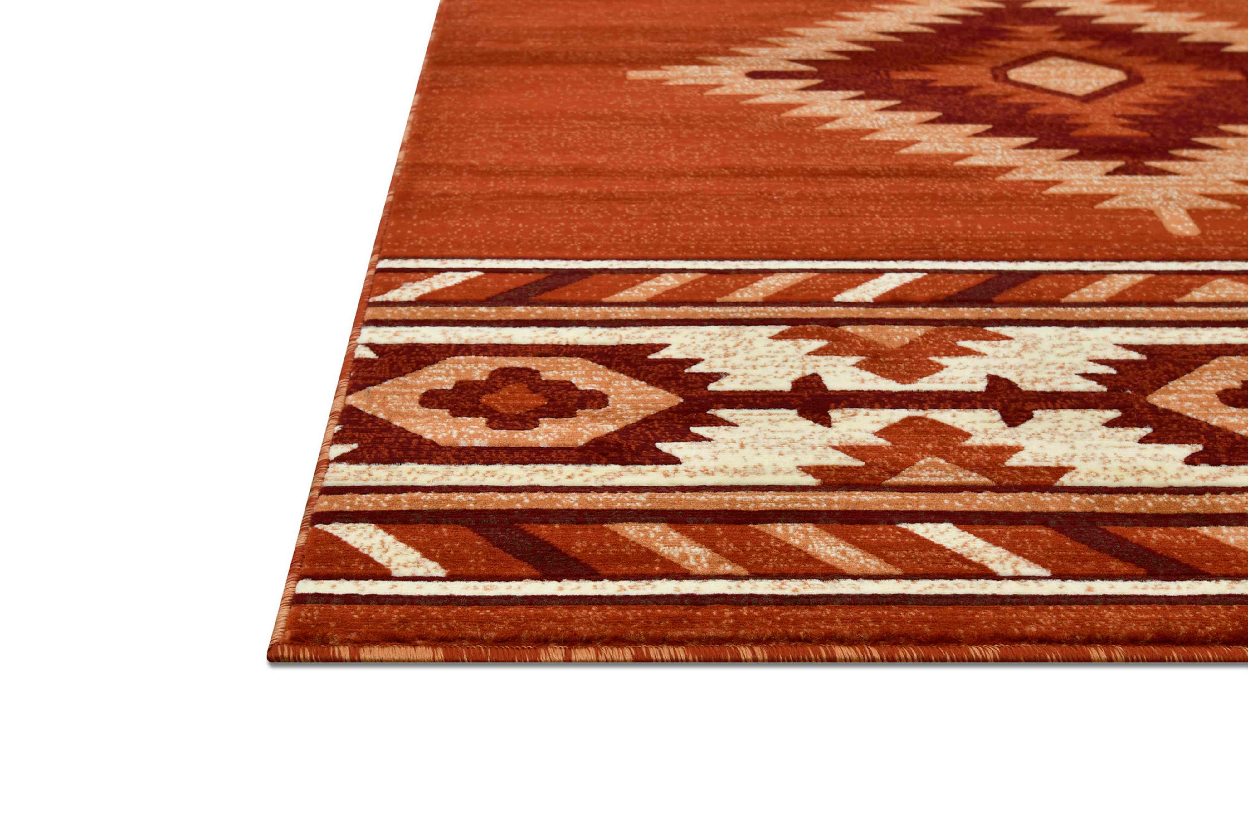 HR Southwestern Rugs for Cabin Tribal Medallion Carpet for Livingroom - Picture 82 of 95