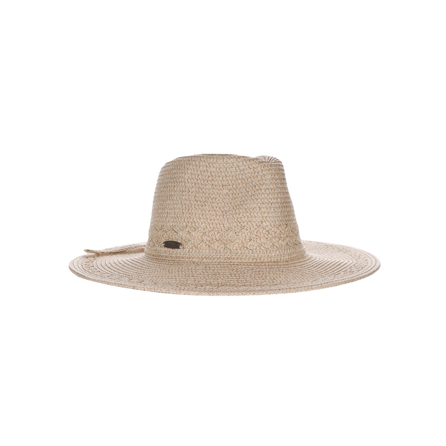 Panama Jack Women's Sun Hat - Paper Braid Straw, 3 1/2" Floppy Brim, UPF 50+ - Picture 3 of 5