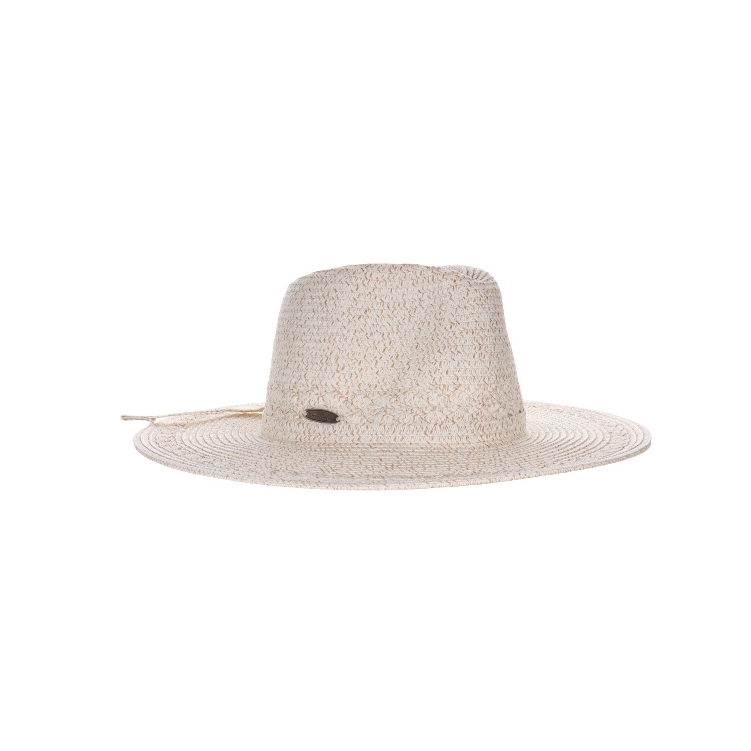 Panama Jack Women's Sun Hat - Paper Braid Straw, 3 1/2" Floppy Brim, UPF 50+ - Picture 2 of 5