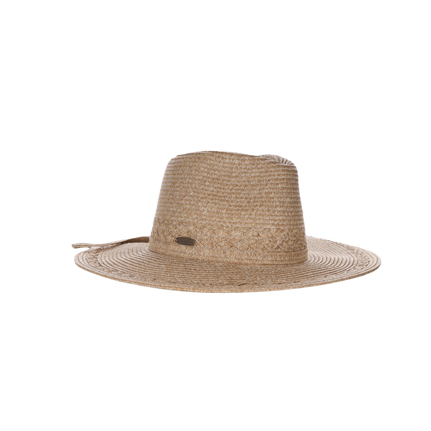 Panama Jack Women's Sun Hat - Paper Braid Straw, 3 1/2" Floppy Brim, UPF 50+ - Picture 5 of 5