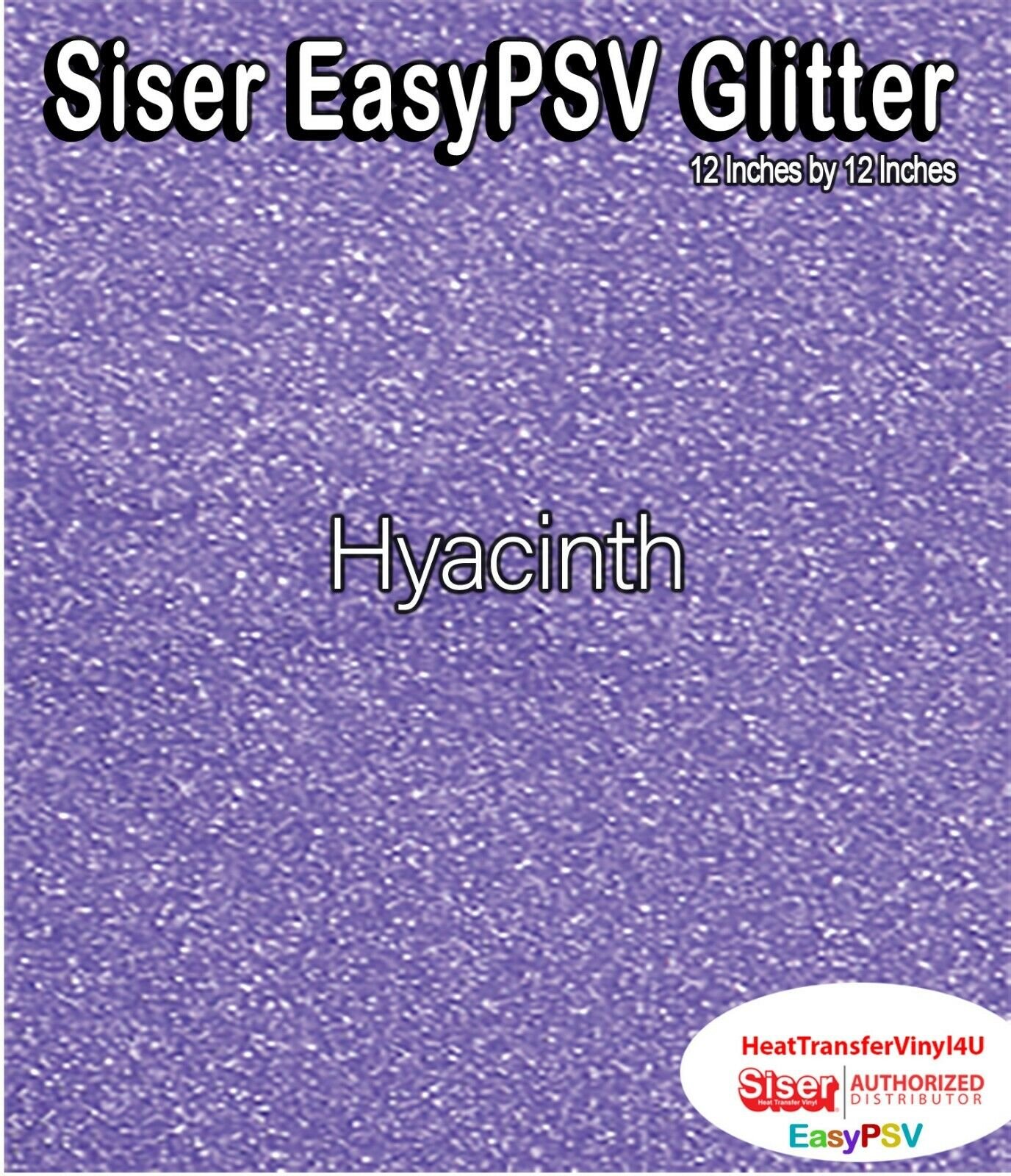 EasyPSV Glitter Adhesive (Sign) Craft Vinyl 12" x 12"