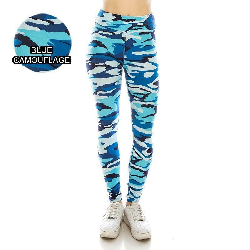 Womens Ultra Soft High Waist Yoga Leggings (Patterned and Solid) *FREE SHIPPING* - Picture 7 of 40