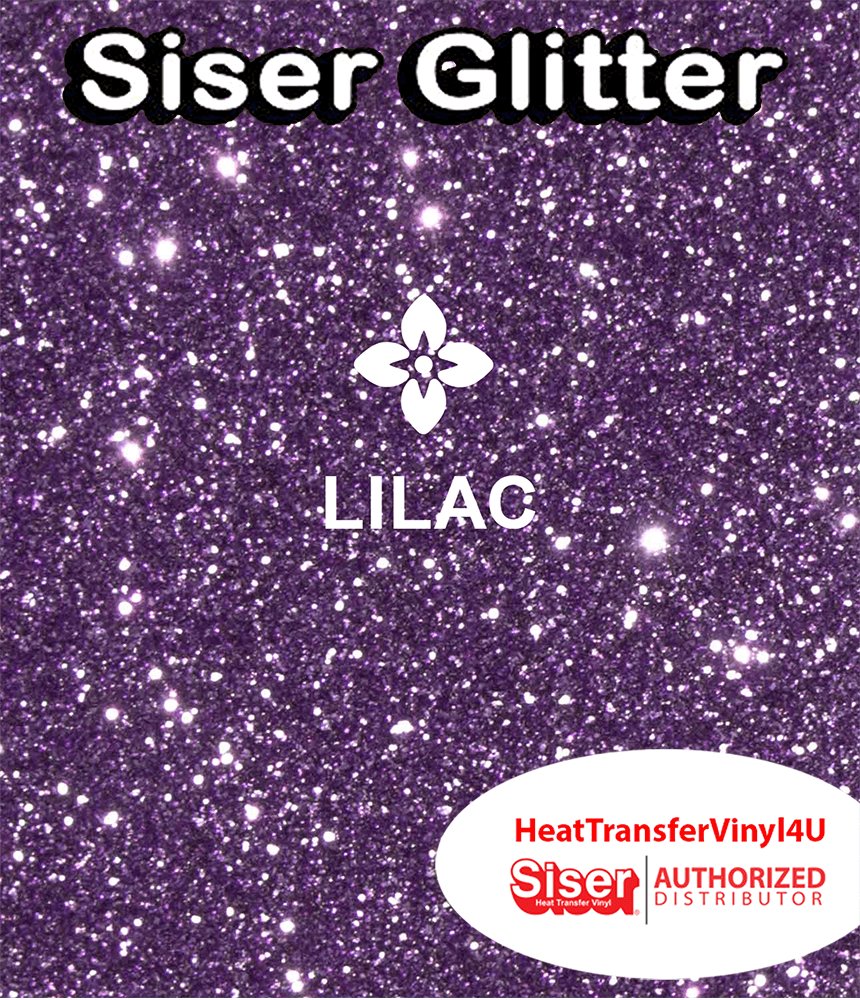 Siser Glitter Iron On Heat Transfer Vinyl For T-Shirts 20" x 10 Yds ( HTV )