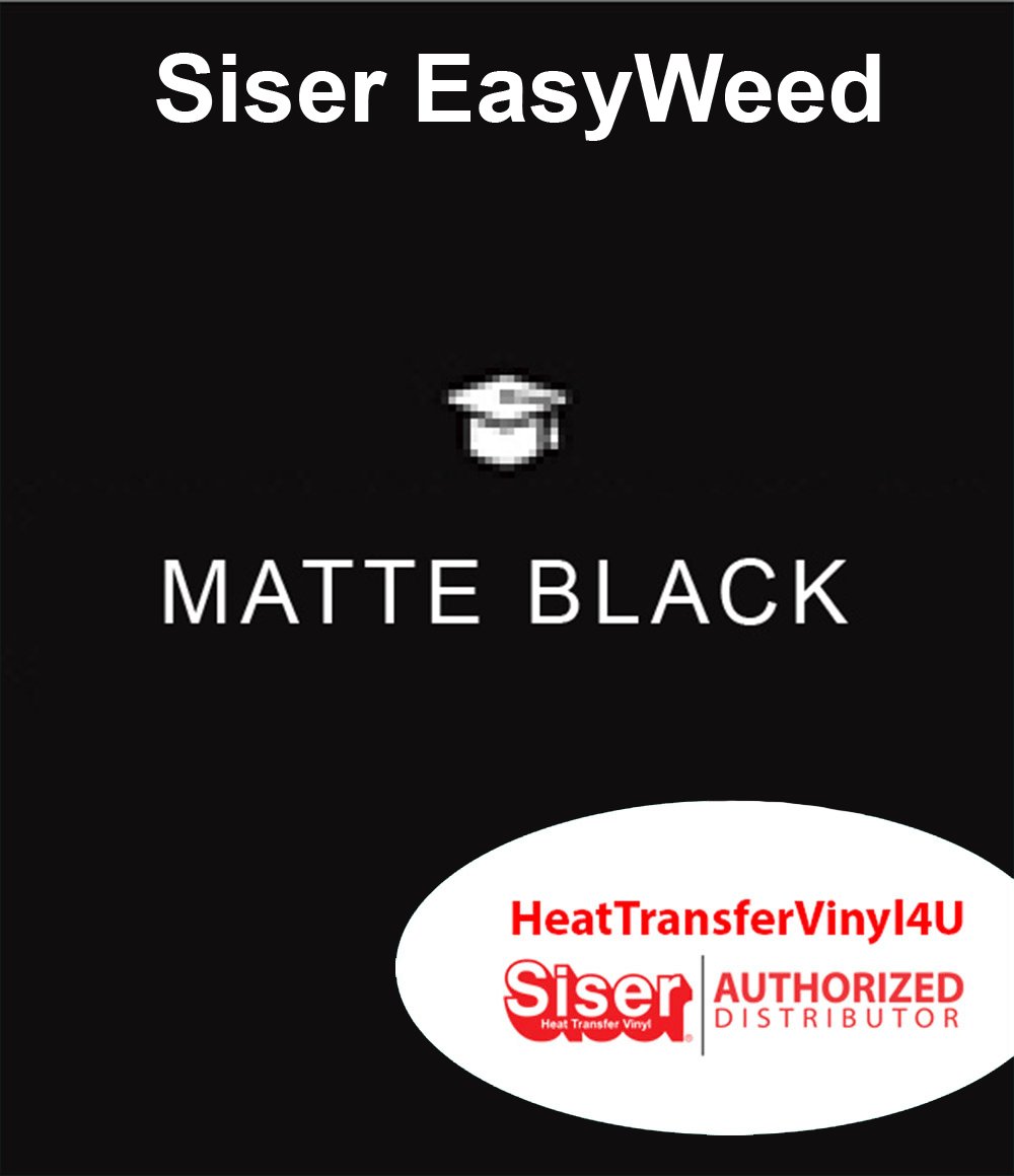 Siser EasyWeed Iron On Heat Transfer Vinyl (15" x 12") *Over 63 Color Options