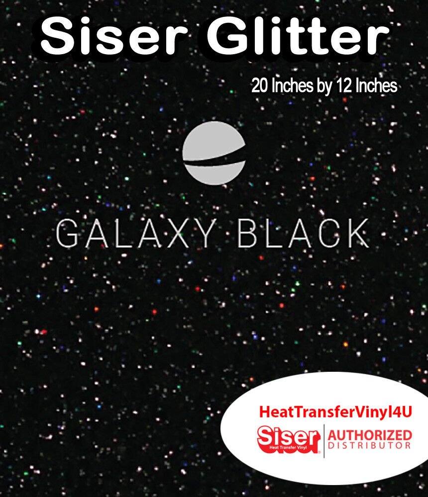 Siser Glitter Iron On Heat Transfer Vinyl 20" x 12" *COMBINED SHIPPING DISCOUNT*