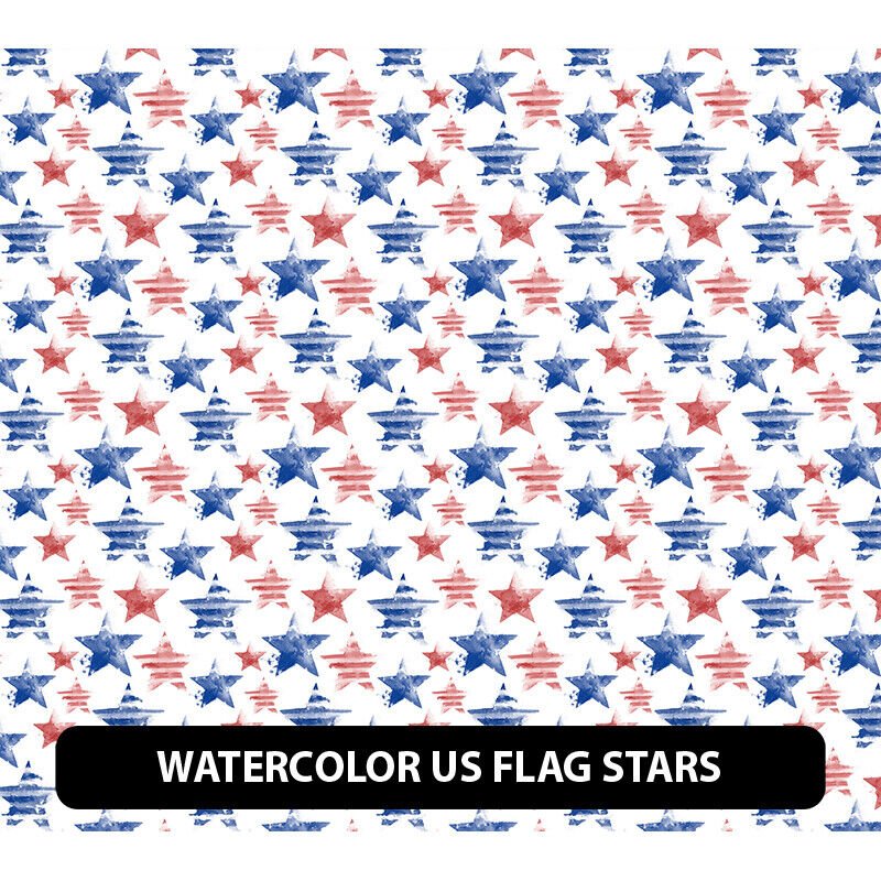 American / USA Patriotic Patterned Adhesive Vinyl 13.5" ROLL **FREE SHIPPING** - Picture 38 of 51