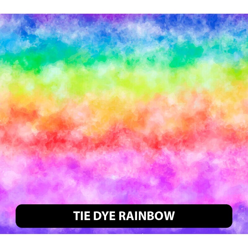 Tie Dye/Regenbogenwirbel gemustert HTV 18,5" ROLLE ***KOSTENLOSER VERSAND*** - Bild 28 von 31