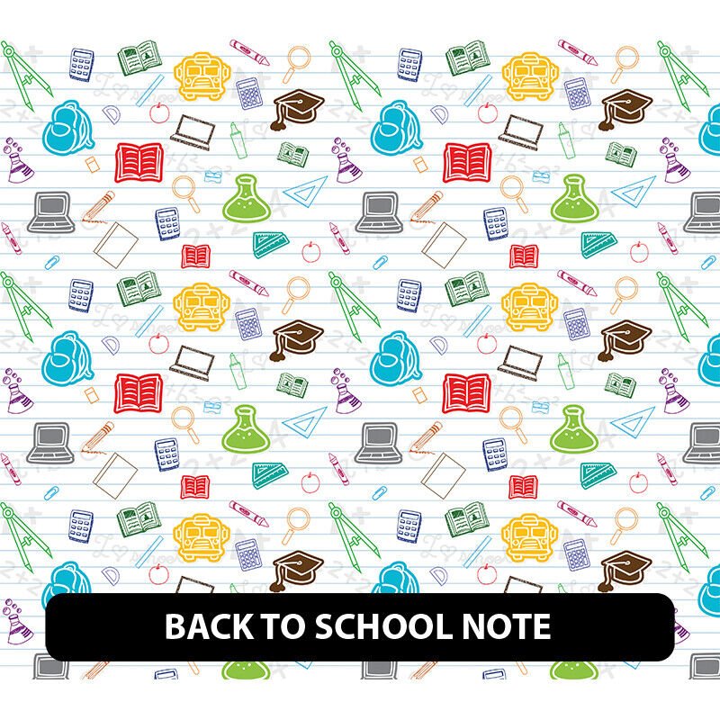 Back to School / Letters Patterned HTV 18.5" ROLL **FREE SHIPPING** - Picture 12 of 33