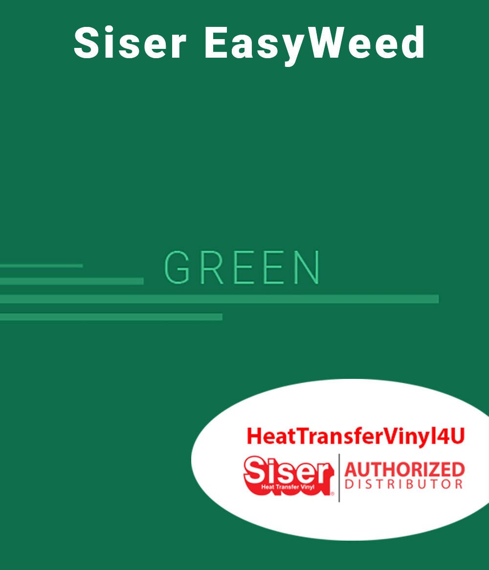 Siser EasyWeed Iron On HTV For T-Shirts 3 Sheets 20" x 12" *Mix It Up Available*