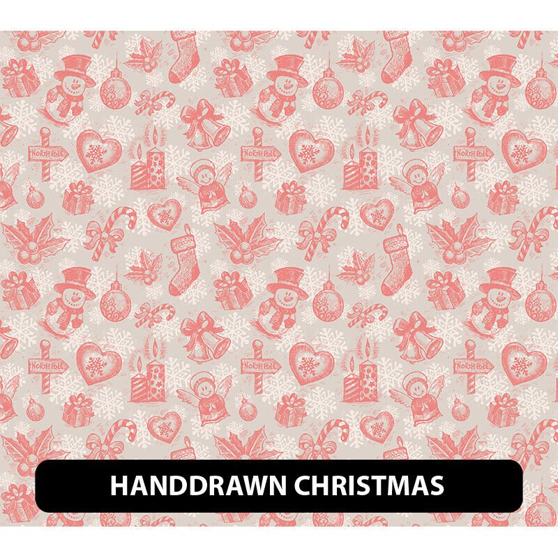 Christmas Patterned Adhesive Vinyl 13.5" ROLL **FREE SHIPPING** - Bild 53 von 72