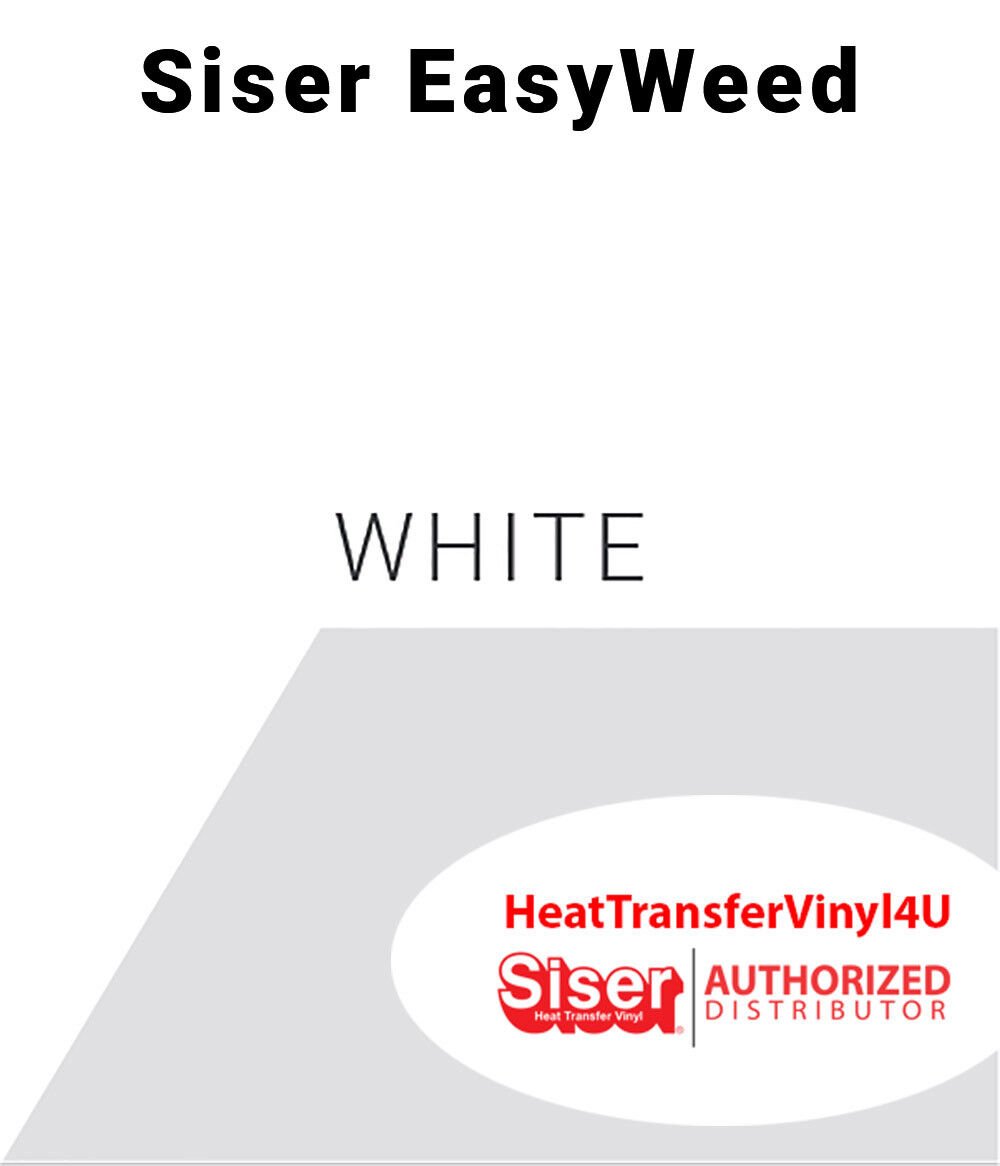 Siser EasyWeed Iron On HTV For T-Shirts 3 Sheets 20" x 12" *Mix It Up Available*