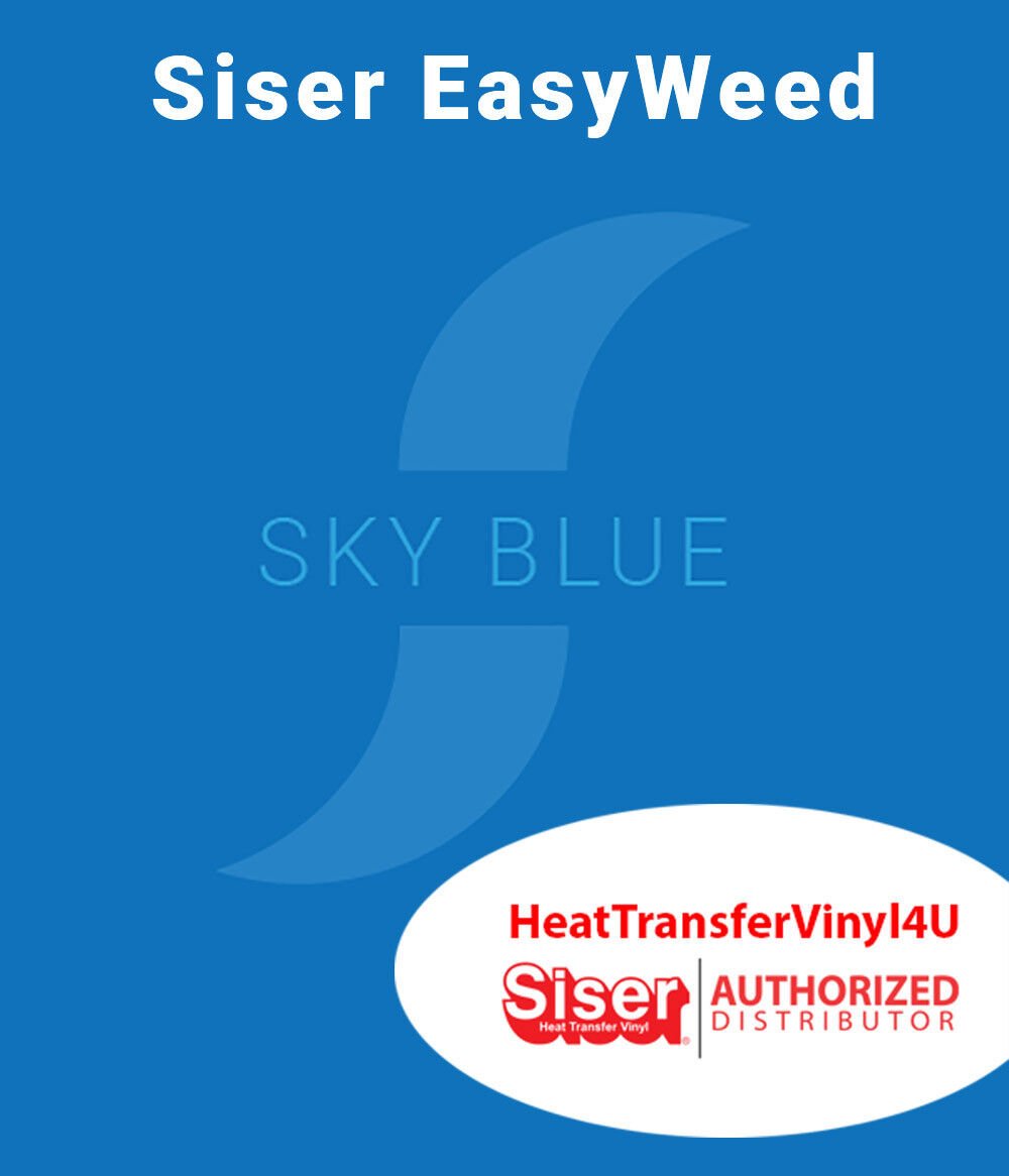 Siser EasyWeed Iron On HTV For T-Shirts 3 Sheets 20" x 12" *Mix It Up Available*