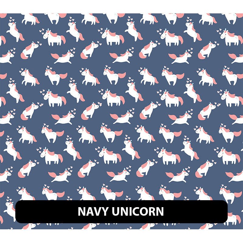 Unicorn Patterned HTV 13.5" ROLL **FREE SHIPPING**