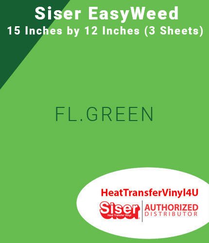 Siser EasyWeed Iron On Heat Transfer Vinyl 15" x 12" (3 Sheets) *Message Colors* - Picture 31 of 80