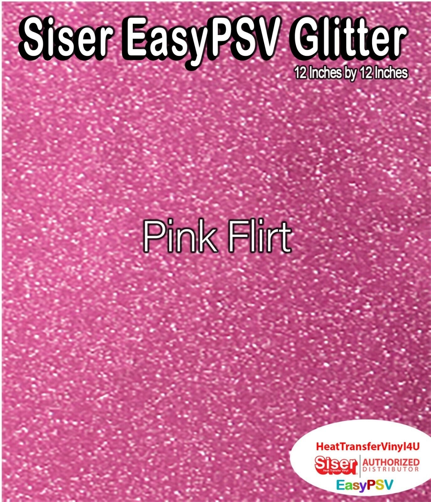 EasyPSV Glitter Adhesive (Sign) Craft Vinyl 12" x 12" *FREE SHIPPING*