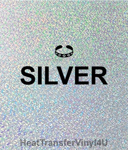 Siser Holographic Iron-On Vinyl for T-Shirts 20"x 1 Yard (Roll): Shimmer & Shine