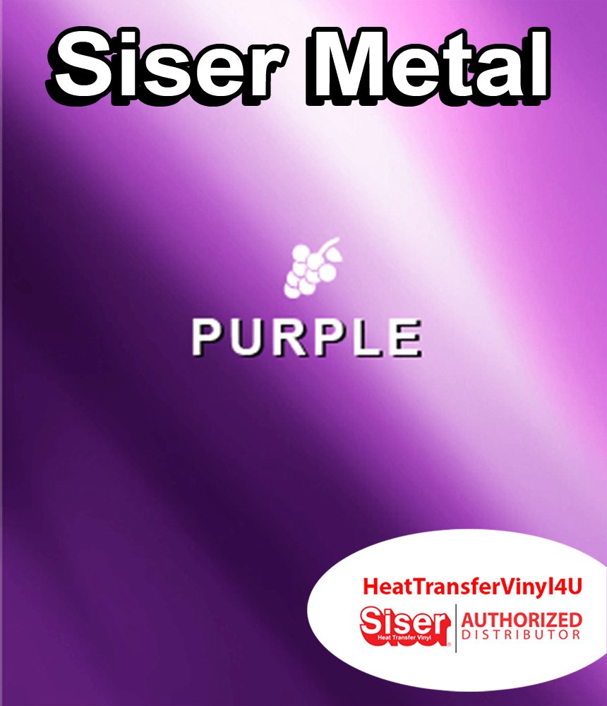 Siser Metal Iron On Heat Transfer Vinyl 20" x 1 Yard *FREE SHIPPING*