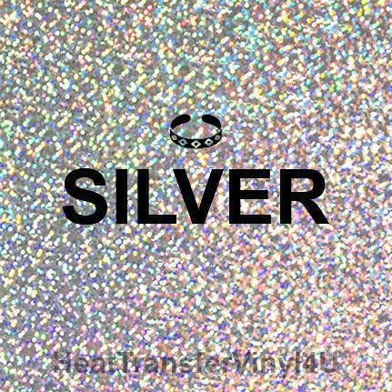 Siser Holographic Iron-On Vinyl for T-Shirts 12"x 1 Yard (Roll): Shimmer & Shine