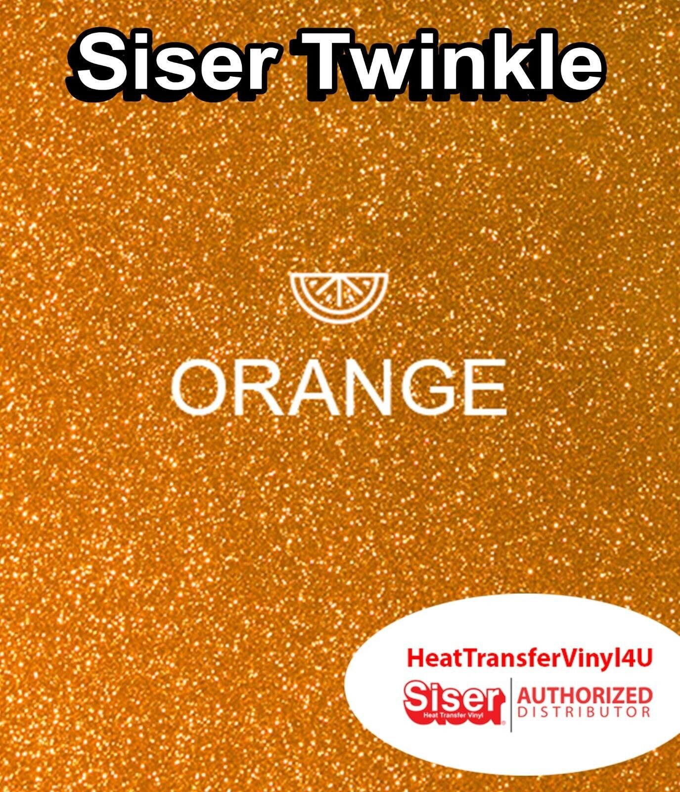 Siser Twinkle Heat Transfer Vinyl For T-Shirts Reflective Glitter 20"