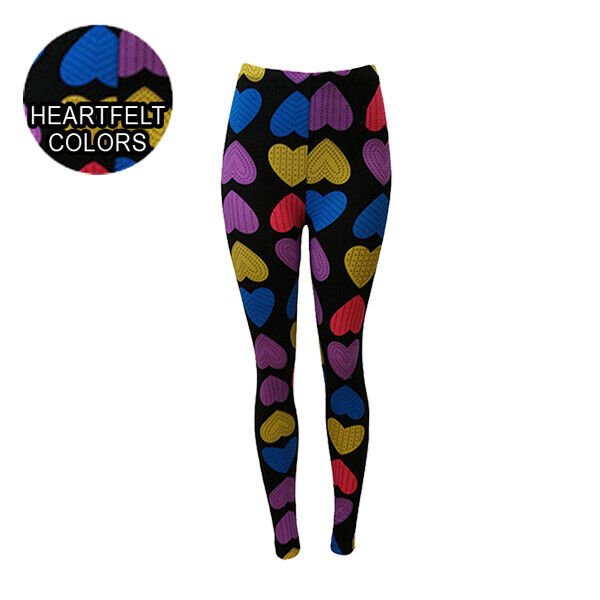 Soft Love and Hearts Leggings for Women *Free Shipping* - Picture 7 of 9