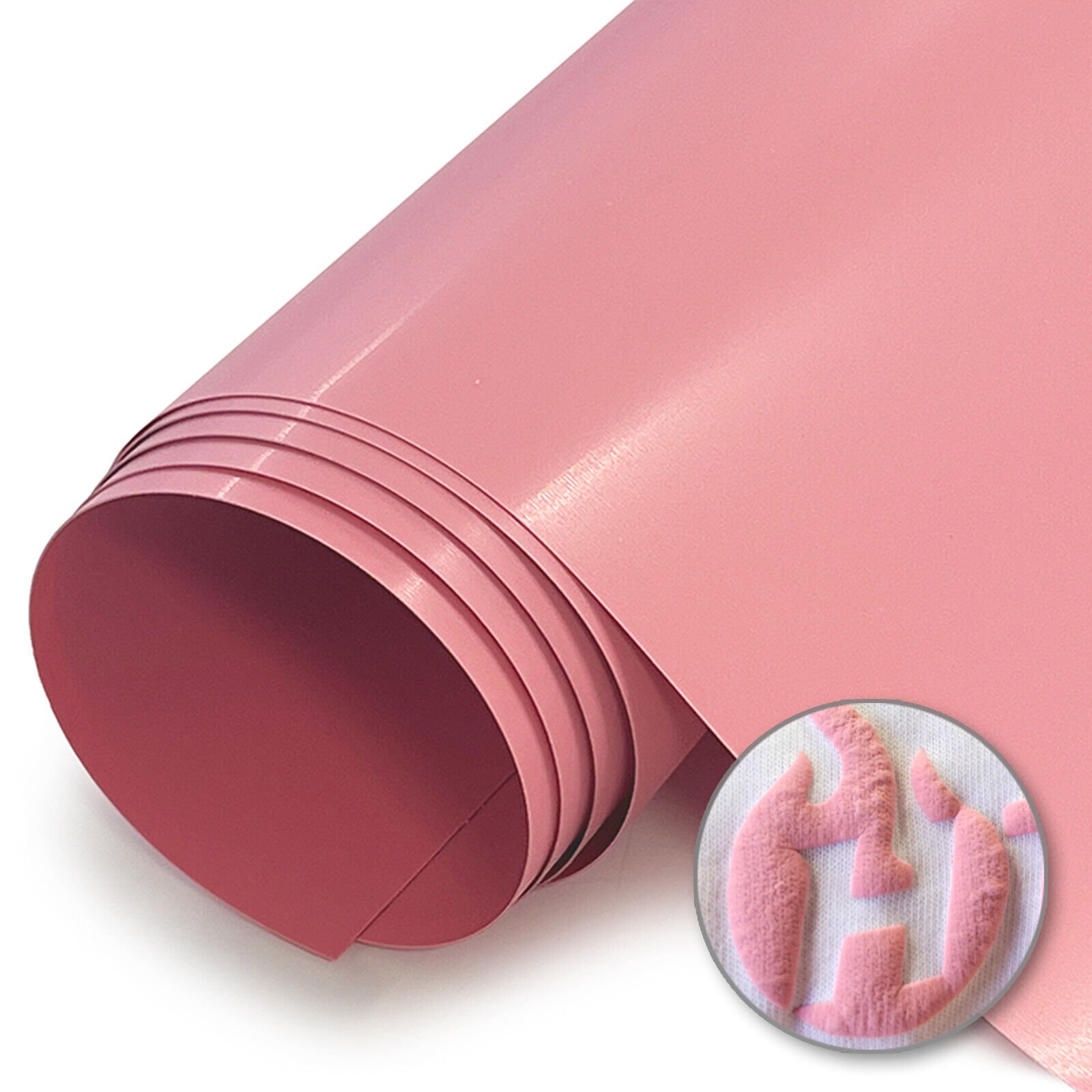 HT- Puff Heat Transfer Vinyl (HTV 3D) 20" x 1 Foot ***Free Shipping***