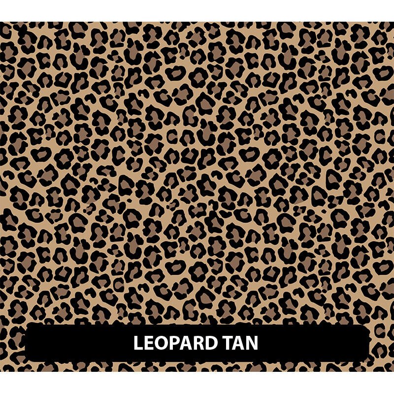 Animal / Leopard Patterned Adhesive Vinyl 13.5" ROLL **FREE SHIPPING** - Picture 45 of 74