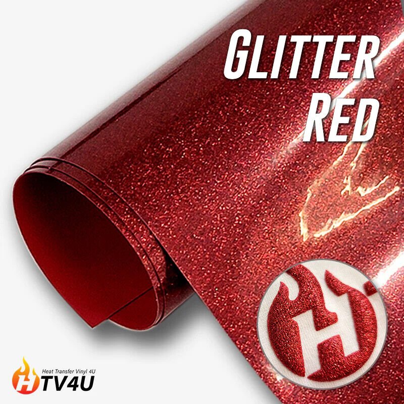 HTV4U - Puff Glitter Heat Transfer Vinyl 20" x 12" (Foot) *Puffy vinyl