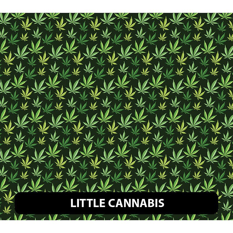 4/20 (Cannabis)  Patterned Adhesive Vinyl 13.5" ROLL **FREE SHIPPING**