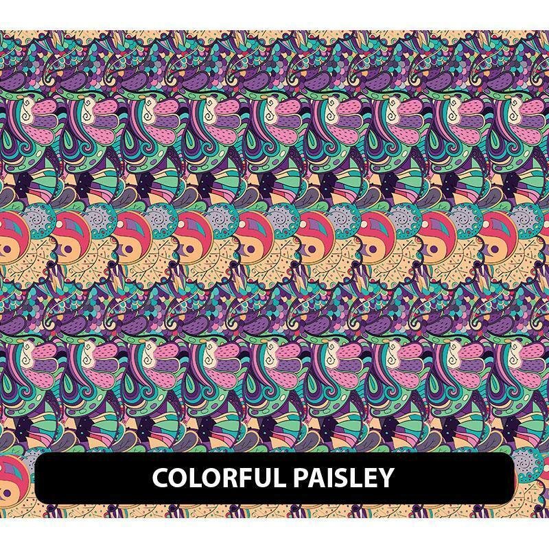 HTV Puff gemusterte Paisley Designs 12"" x 12"" *High Tack Maske im Lieferumfang enthalten - Bild 14 von 30