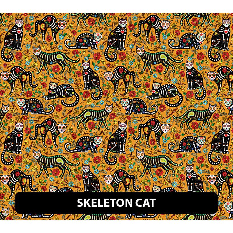 Dia de Muertos/Cinco de Mayo Adhesivo Patrón de Vinilo 13,5" ROLLO *ENVÍO GRATUITO* - Imagen 18 de 23