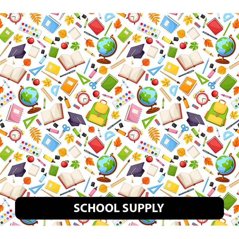 Back to School / Letters Patterned HTV 18.5" ROLL **FREE SHIPPING** - Picture 31 of 33