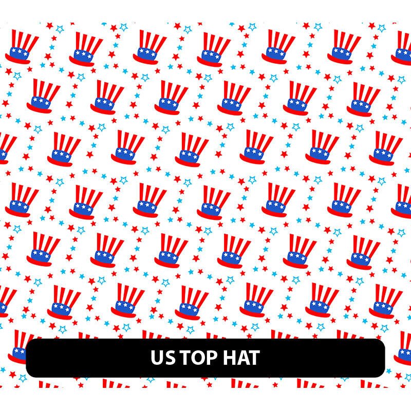 Modello patriotico americano / USA HTV 13,5" ROTOLO**SPEDIZIONE GRATUITA** - Foto 43 di 50