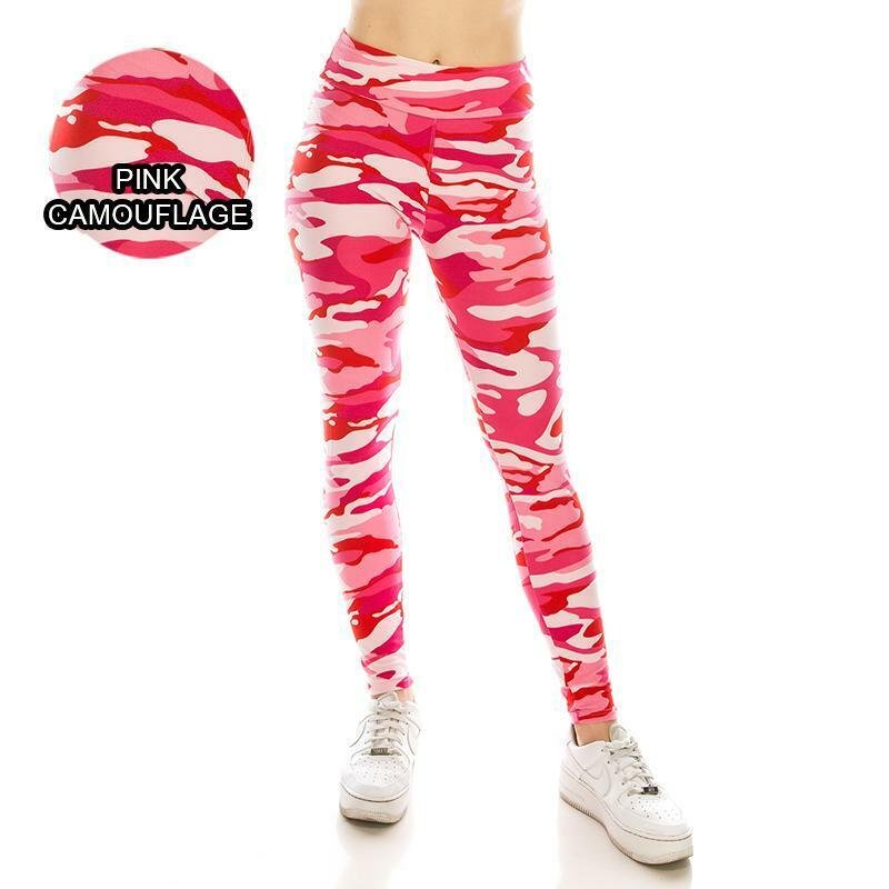 Womens Ultra Soft High Waist Yoga Leggings (Patterned and Solid) *FREE SHIPPING* - Picture 31 of 40