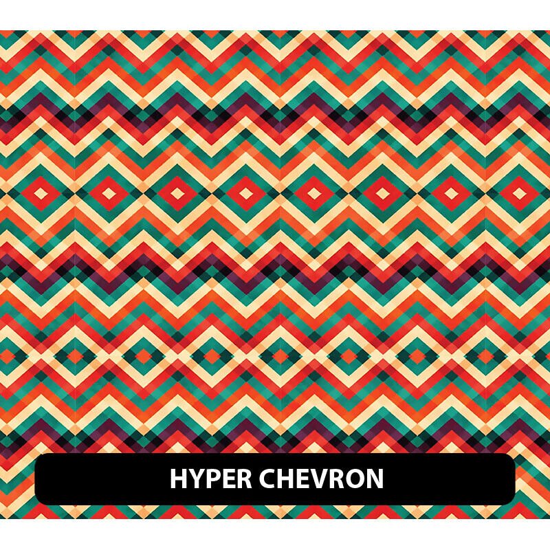 ROLLO ADHESIVO DE VINILO CON PATRONES Chevron 13,5" **envío gratuito** - Imagen 18 de 26