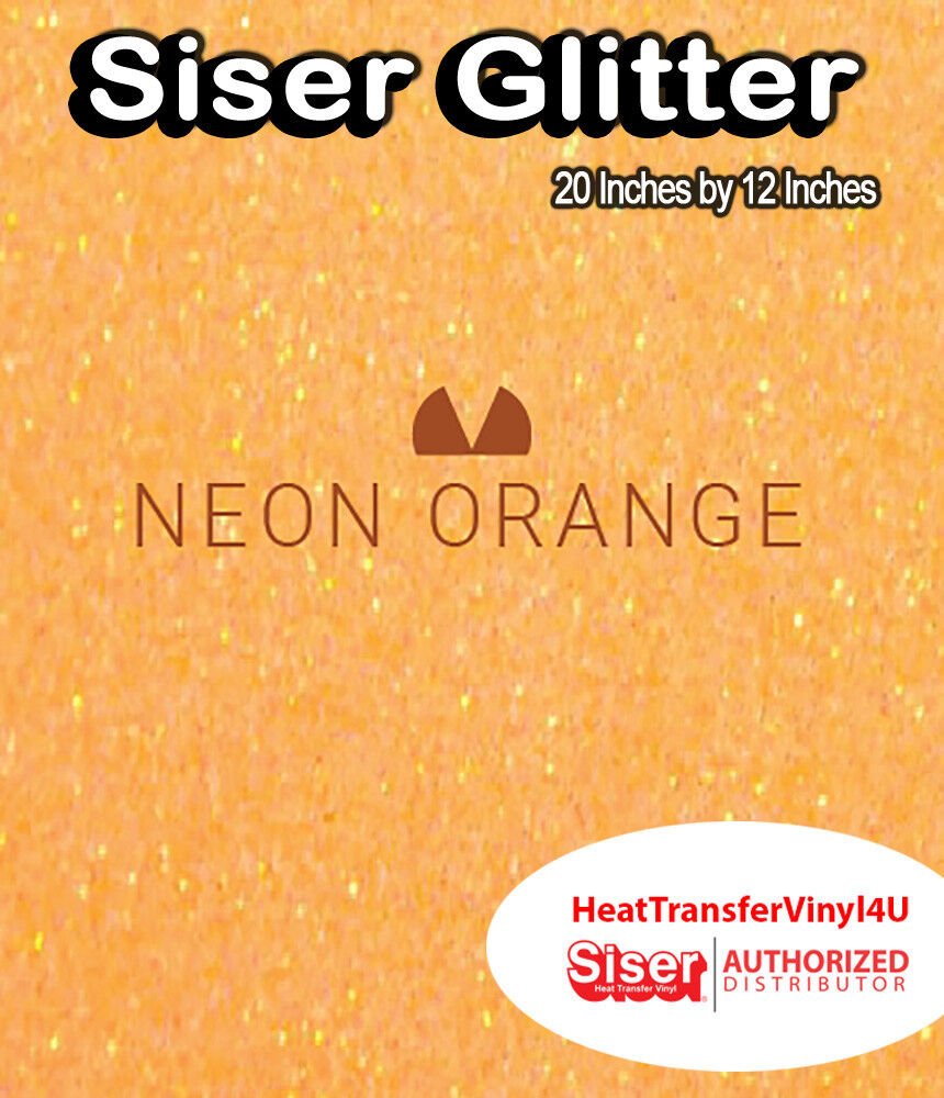 Siser Glitter Iron On Heat Transfer Vinyl 20" x 12" *COMBINED SHIPPING DISCOUNT*