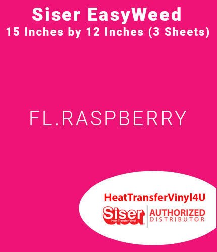 Siser EasyWeed Iron On Heat Transfer Vinyl 15" x 12" (3 Sheets) *Message Colors* - Picture 35 of 80