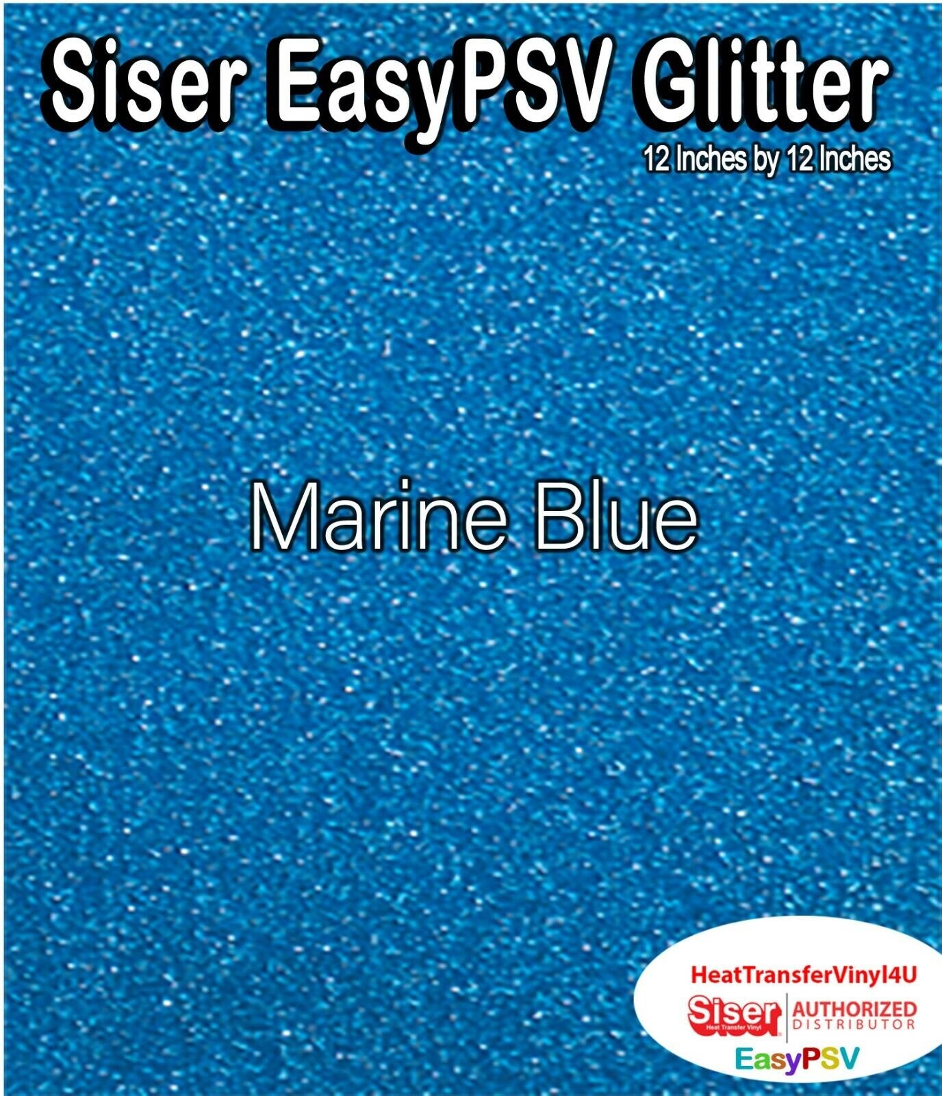 EasyPSV Glitter Adhesive (Sign) Craft Vinyl 12" x 12" *FREE SHIPPING*