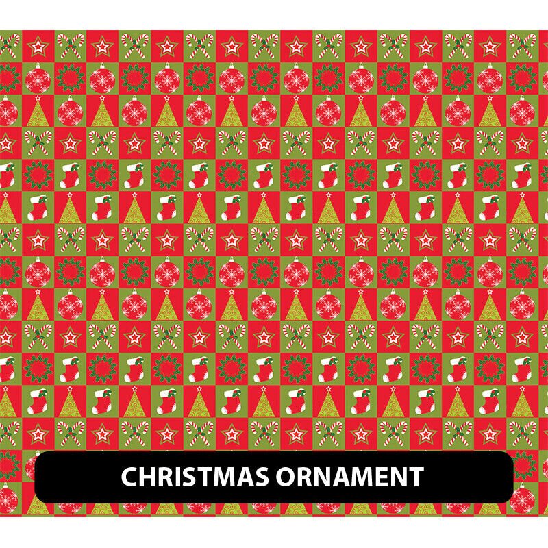 Christmas Patterned Adhesive Vinyl 13.5" ROLL **FREE SHIPPING** - Bild 30 von 72