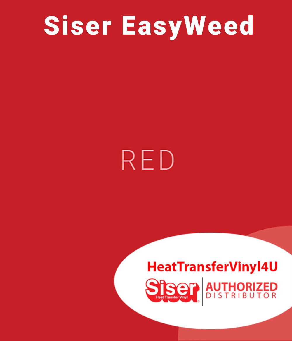 Siser EasyWeed Iron On HTV For T-Shirts 12" *Length Options (Message Colors)