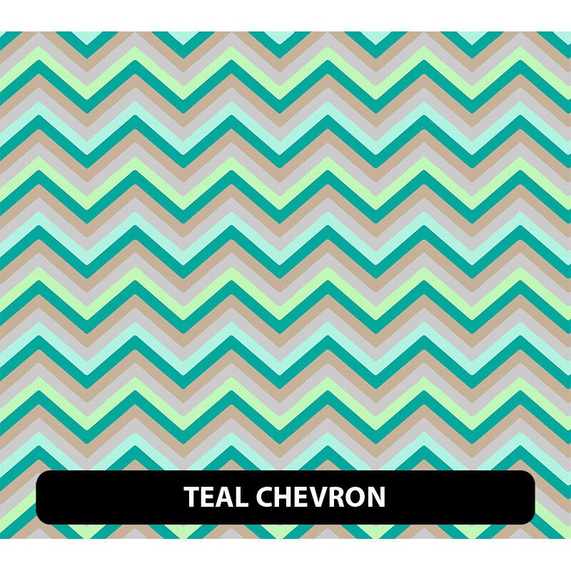 Puffy Pattern Chevron Designs HTV Iron On 12" High Tack Mask Provided