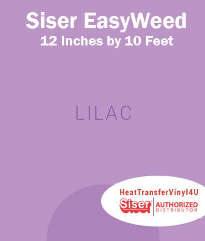 Siser EasyWeed Iron On Heat Transfer Vinyl For Garments 12 Inches by 10 Feet